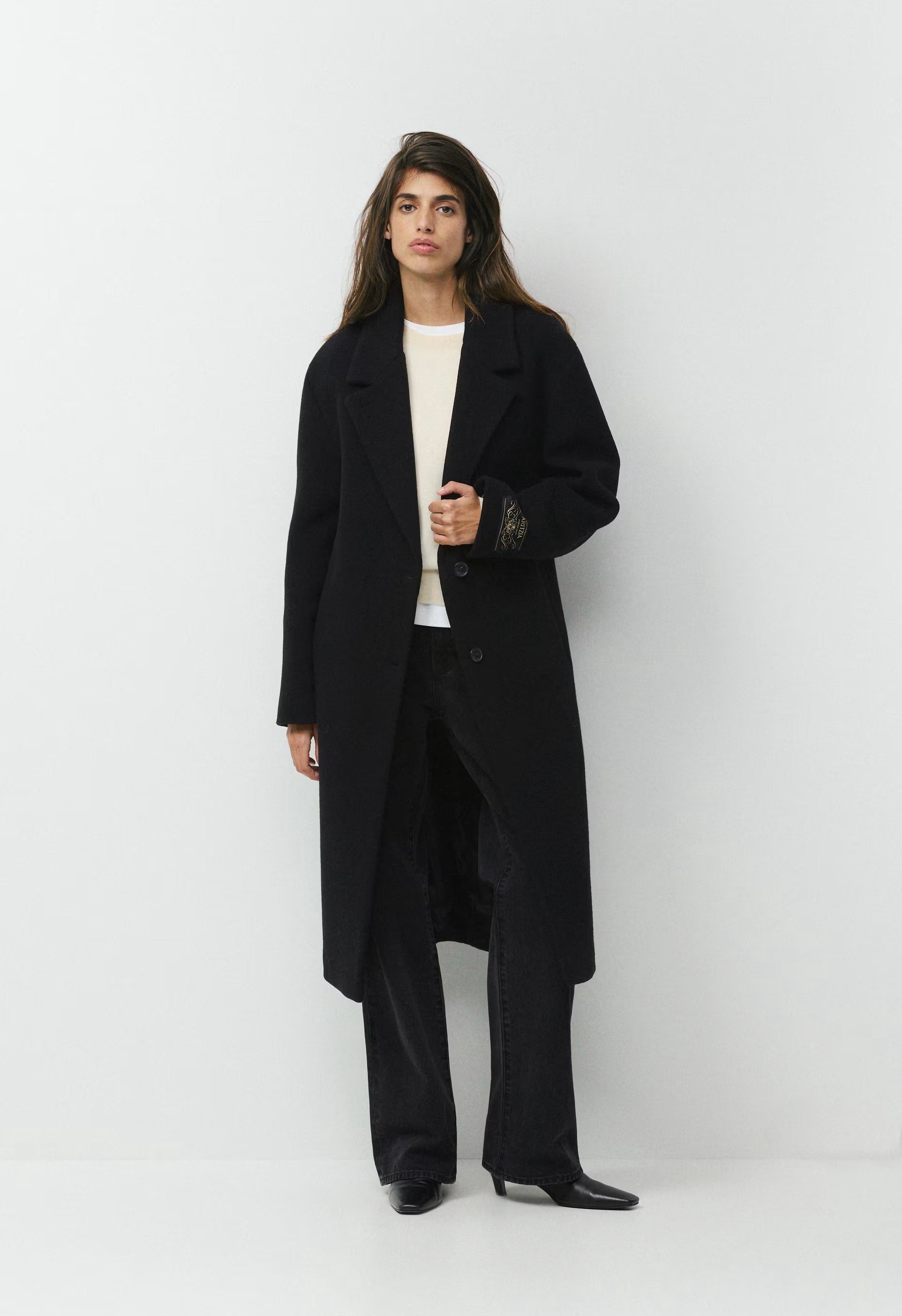 The Only Coat - Soft Wool Cashmere - BLACK