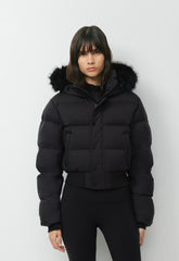 The Super Chalet Puff™ - cliMATTE™ - BLACK/BLACK