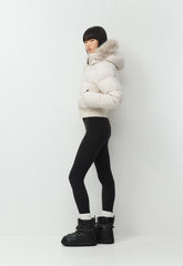 The Super Chalet Puff™ - cliMATTE™ - MT PEARL/ MT PEARL