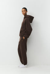 Cozy Sweatfleece Mega Jogger - RICH MOCHA BROWN