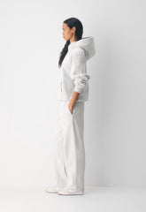Cozy Sweatfleece Mega Straight™ Sweatpant - HEATHER CLOUD WHITE