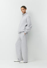 Cozy Sweatfleece Mega Straight™ Sweatpant - HEATHER CHROME