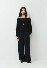 The Lodge Pant™ - Crepette™ - BLACK