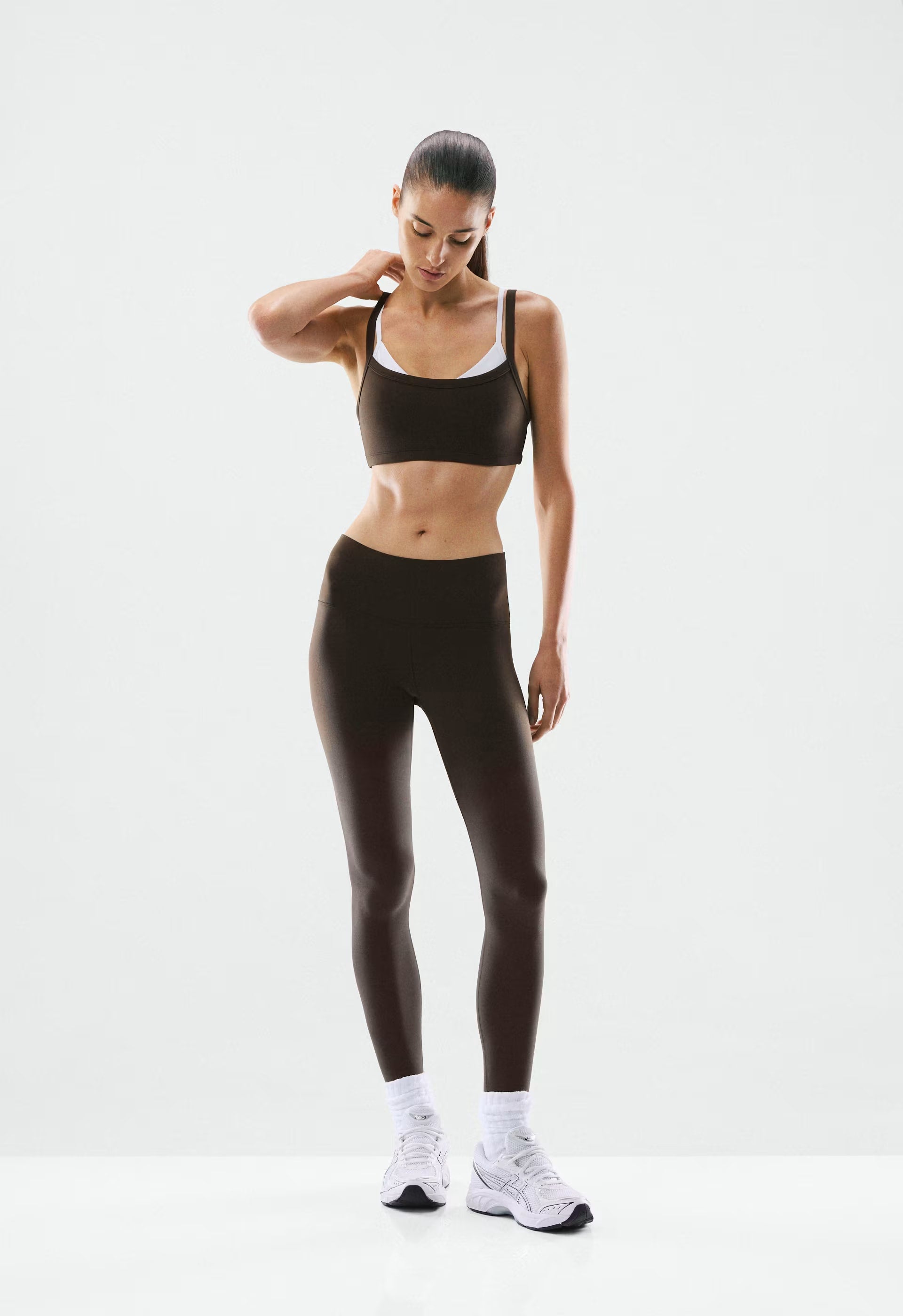 BUTTER Cheeky Hi-Rise 26" Legging - CACAO NIB BROWN