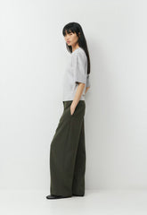 Helix Barrel Pant - Crepette™ - FLINT GREEN