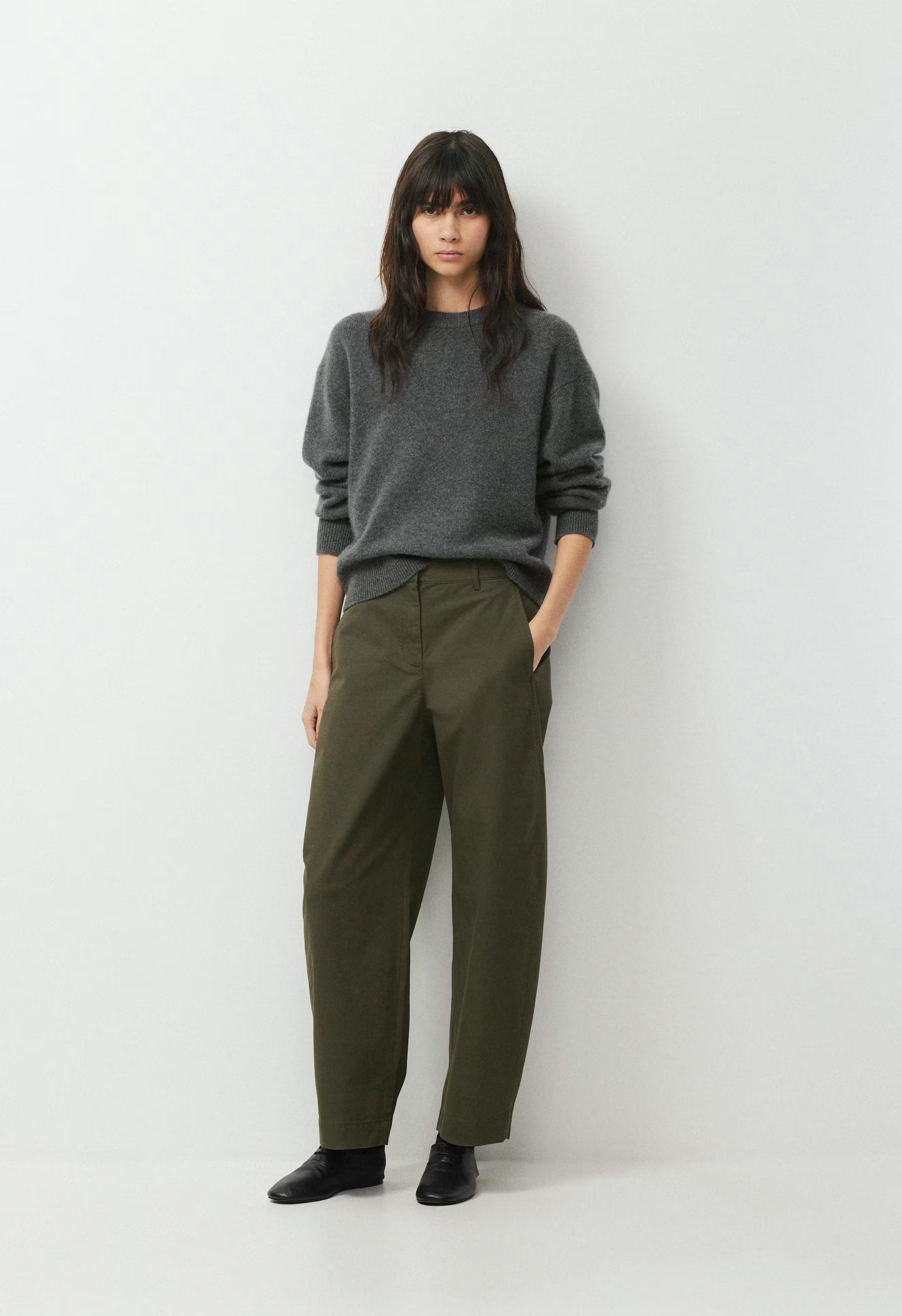 Lawrence Pant - Chino - DARK OLIVE