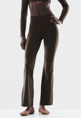 BUTTER Cheeky Infinite Hi Flare 30" Legging - CACAO NIB BROWN