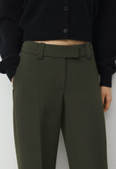 Seville Pant - Crepette™ - FLINT GREEN