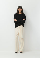 Daybreak Pant - Sway Crepe - SEASIDE CREAM