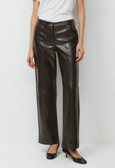 Axis Pant - UnReal Leather - RICH MOCHA BROWN