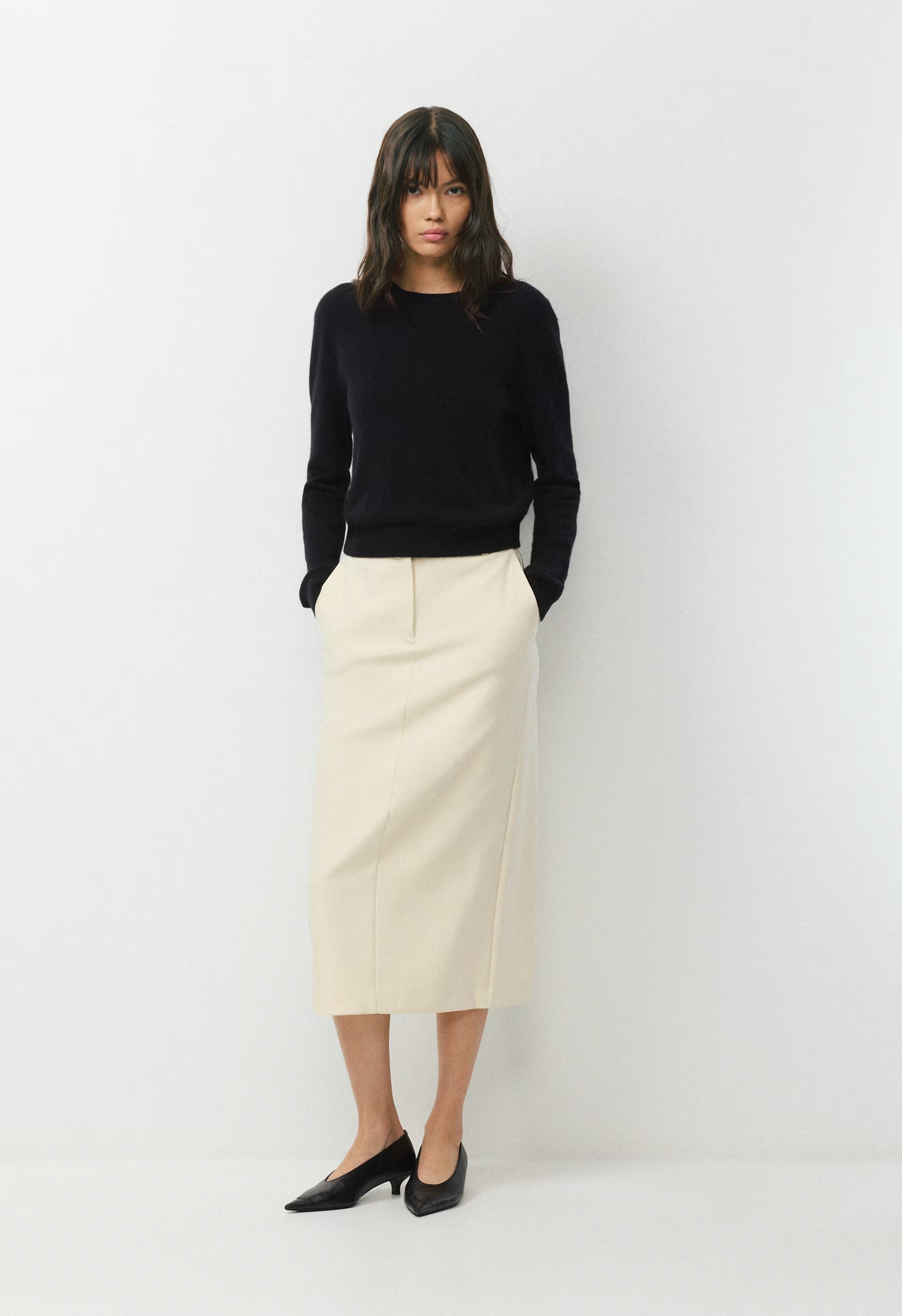 Chisel Maxi Skirt - Eversential™ - SEASIDE CREAM