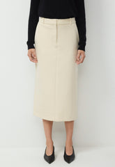 Chisel Maxi Skirt - Eversential™ - SEASIDE CREAM