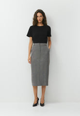 Chisel Maxi Skirt - Eversential™ - H DARK GREY/BLACK
