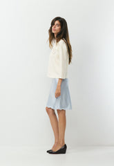 Felicity Satin Skirt - PLEIN AIR