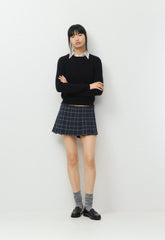 Dolly Skort - ADMRL NVY/HTHR CHROME