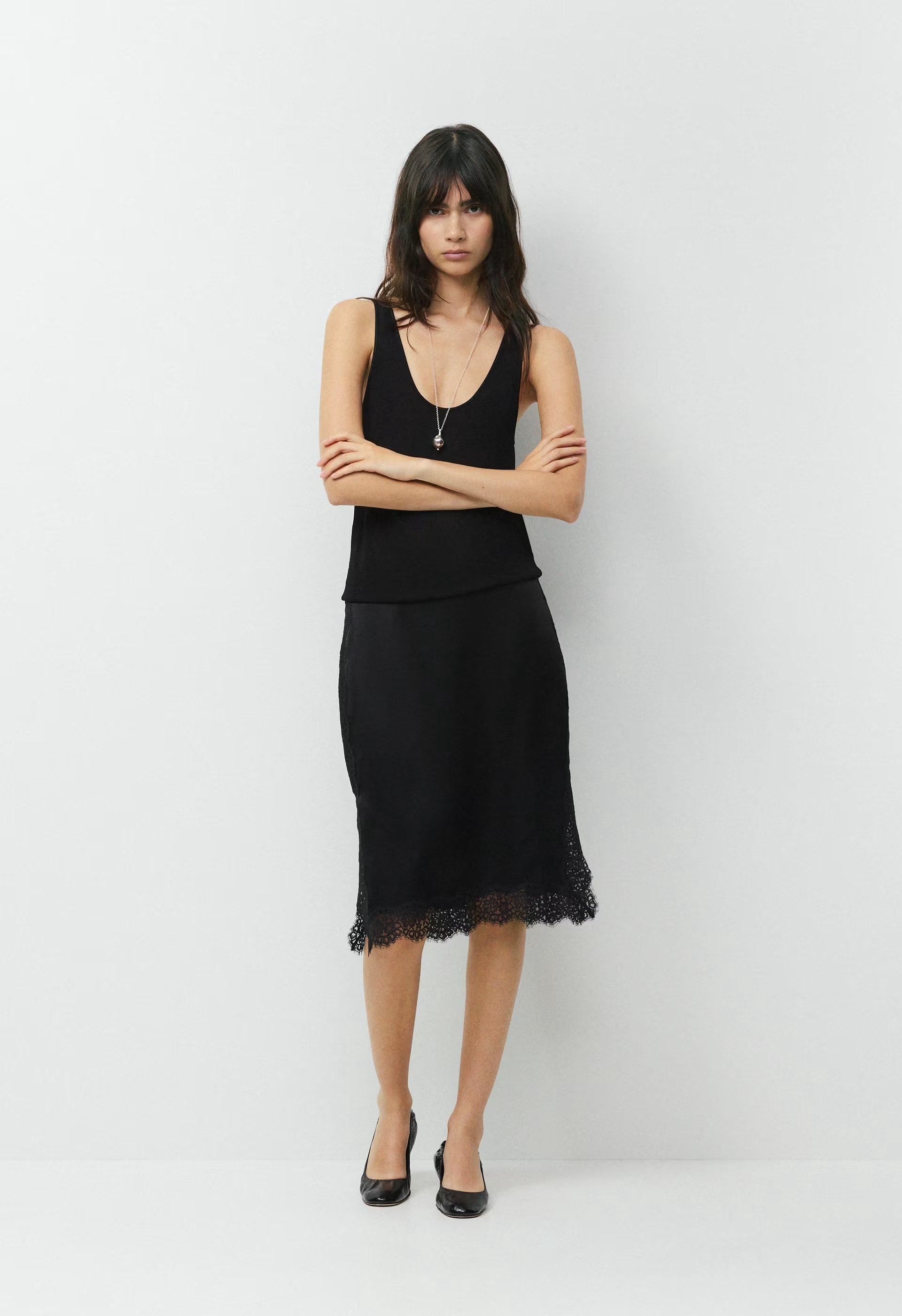 Rosehip Skirt - BLACK/BLACK