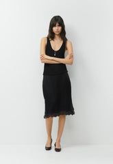 Rosehip Skirt - BLACK/BLACK