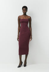 Original Contour Enrapture Maxi Tube Dress - GALA PLUM