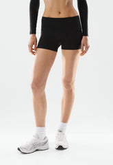 BUTTER Cheeky Hi-Rise 3" Short - BLACK