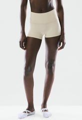 BUTTER Cheeky Hi-Rise 3" Short - SEASIDE CREAM