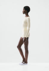 BUTTER Cheeky Hi-Rise 3" Short - SEASIDE CREAM