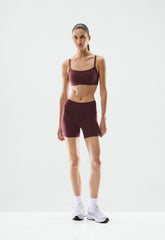 BUTTER Cheeky Hi-Rise 5" Short - GALA PLUM