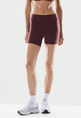 BUTTER Cheeky Hi-Rise 5" Short - GALA PLUM
