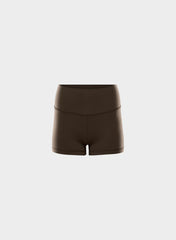 LIFE Atmosphere Hi-Rise 3" Short - CACAO NIB BROWN