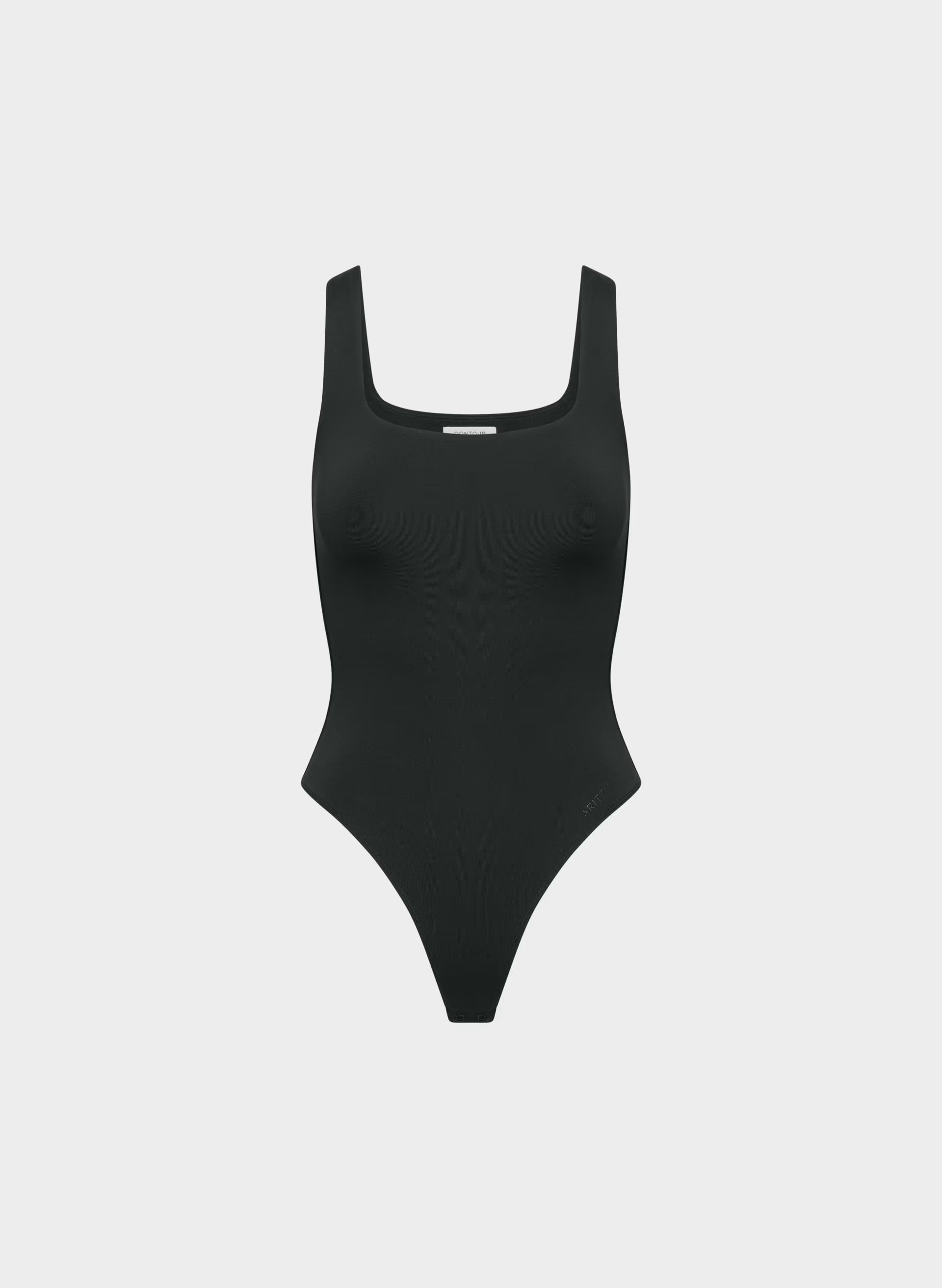 Original Contour Pursue Squareneck Bodysuit - BLACK