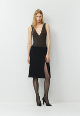 Original Contour Eventide Bodysuit - CACAO NIB BROWN