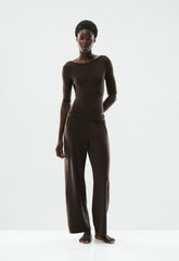 BUTTER Practice Bodysuit - CACAO NIB BROWN