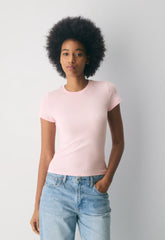 HomeStretch™ Rib Tune T-Shirt - VILLA PINK