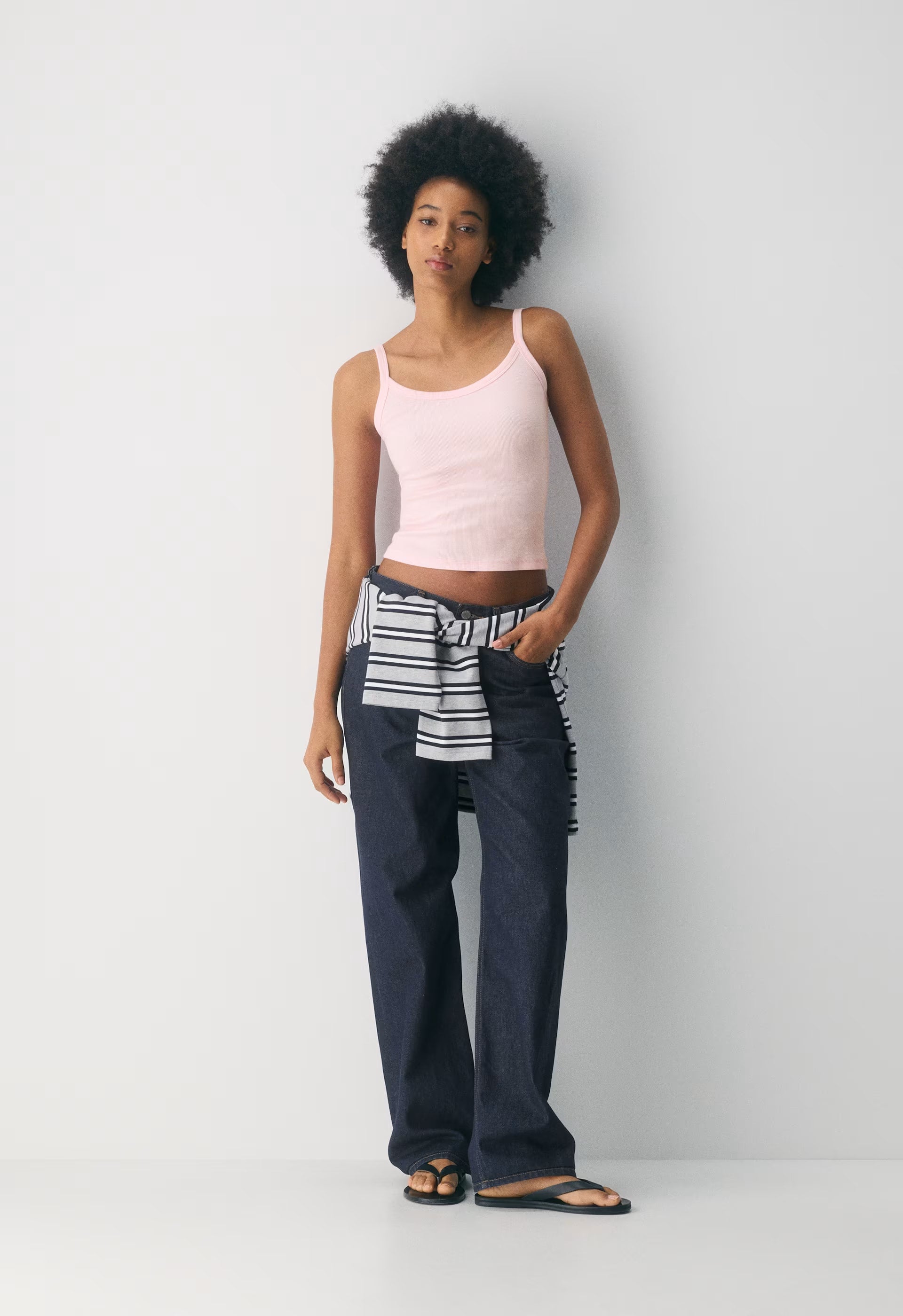 HomeStretch™ Rib Spectrum Cami Tank - VILLA PINK