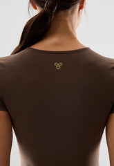 BUTTER Essential T-Shirt - RICH MOCHA BROWN