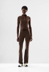 BUTTER Limit Zip-Up - RICH MOCHA BROWN