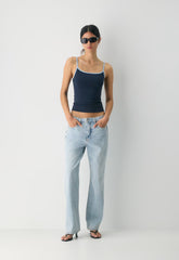 Original Contour Swoop Cami Tank - ADMRL/RPPL BLU