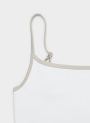 Original Contour Swoop Cami Tank - BRGHT WHT/ MTRPLS TP