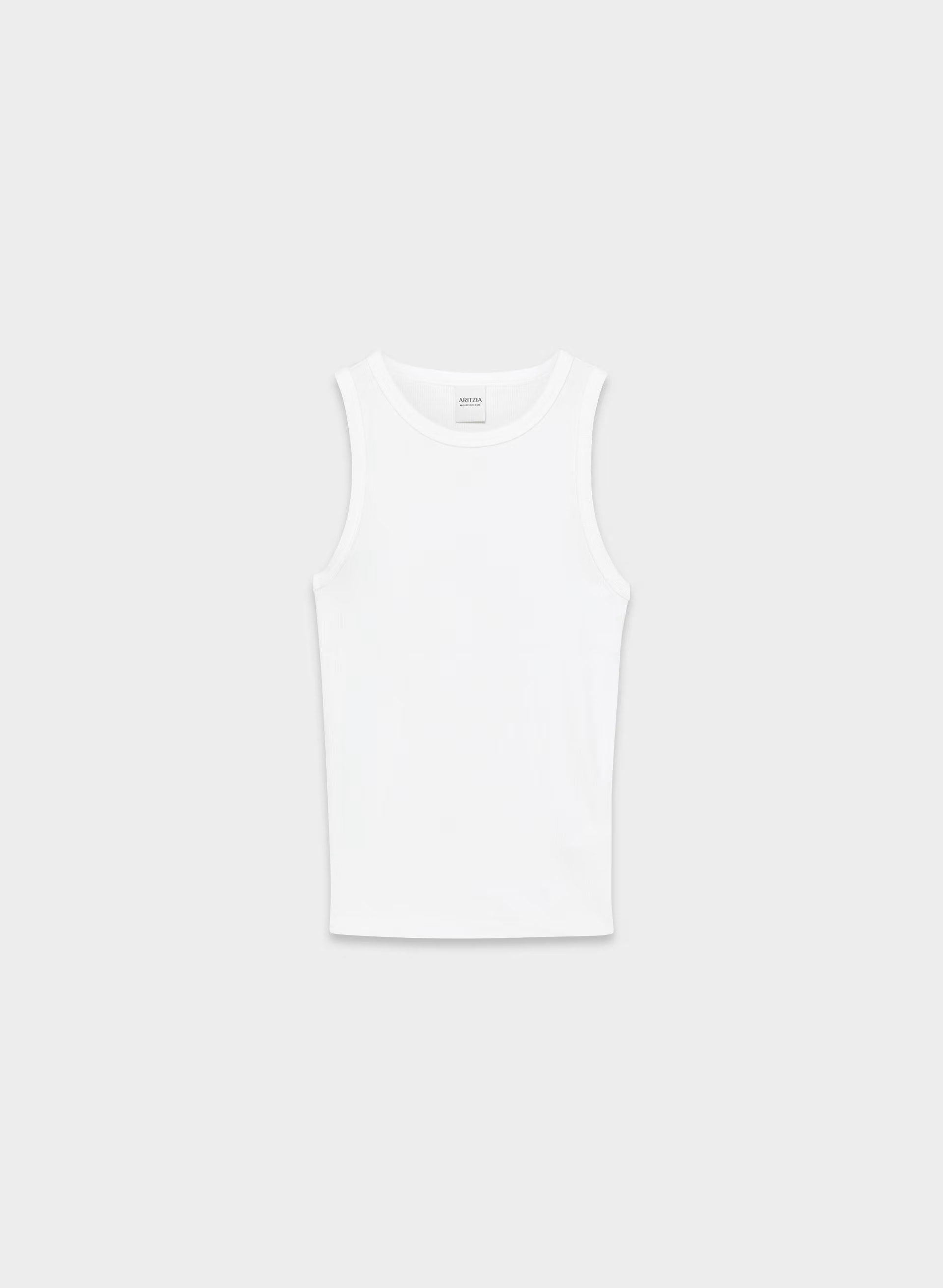 HomeStretch™ Rib Boombox Tank - WHITE