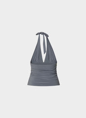 Smooth Matter™ Wylder Halter Top - VINTAGE NAVY