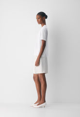 Key Cotton Thessa T-Shirt - WHITE