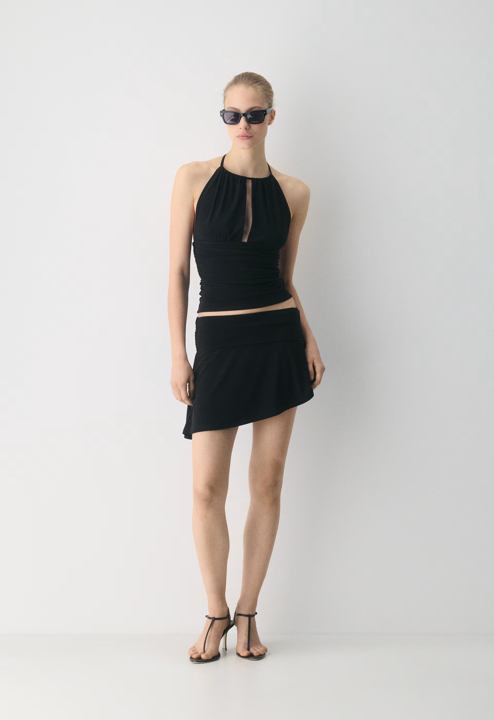 Smooth Matter™ Odeum Halter Top - BLACK