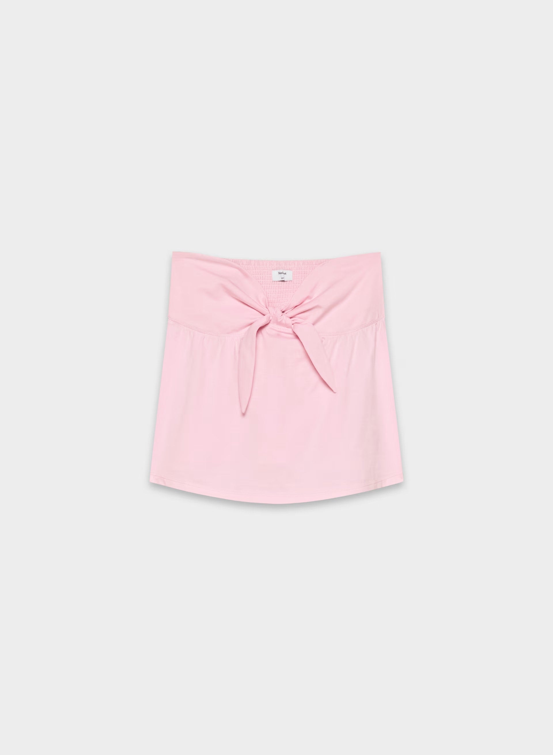 Bardot Tube Top - MILKSHAKE PINK