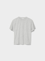 Key Cotton Thessa T-Shirt - HEATHER CHROME