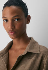 AirPlush Cotton™ Sail Shirt - FOLIO TAUPE