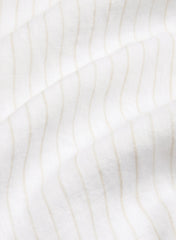 Reminisce Relaxed Linen Shirt - MTCHLL STRP WT/NTRL EC