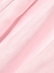 Rove Linen Halter Top - VILLA PINK