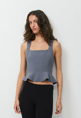 Rhodora Bustier - Crepette™ - VINTAGE NAVY