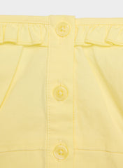 Gumdrop Poplin Top - LEMONADE