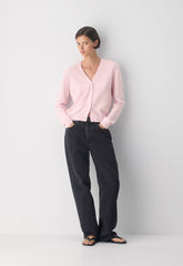 Bare Cashmere Laureate Cardigan - VILLA PINK