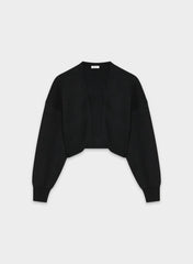 New Decision Shrug - Wonder Yarn - BLACK